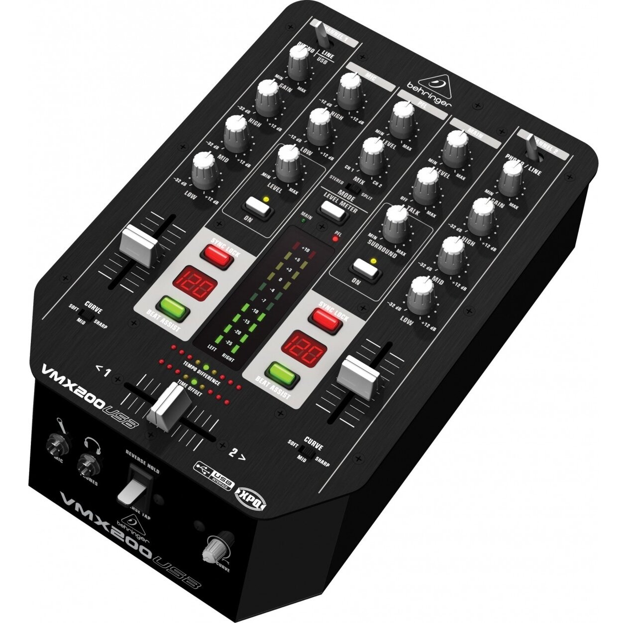 Behringer VMX200USB -   DJ, 2-,  USB-, , .