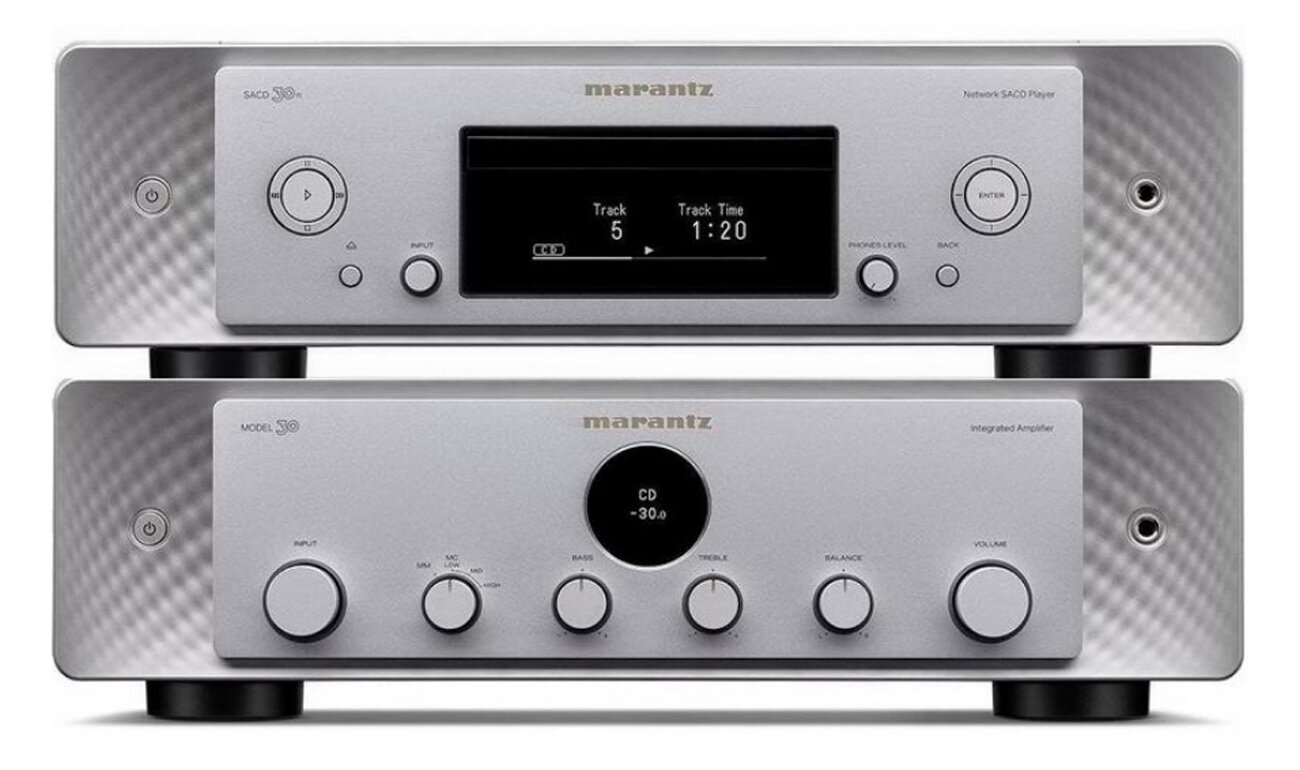 Marantz Model 30 + SACD 30n Silver/Gold