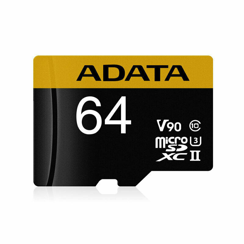 Карта памяти ADATA Premier ONE microSDXC UHS-II U3 Class 10 + SD adapter