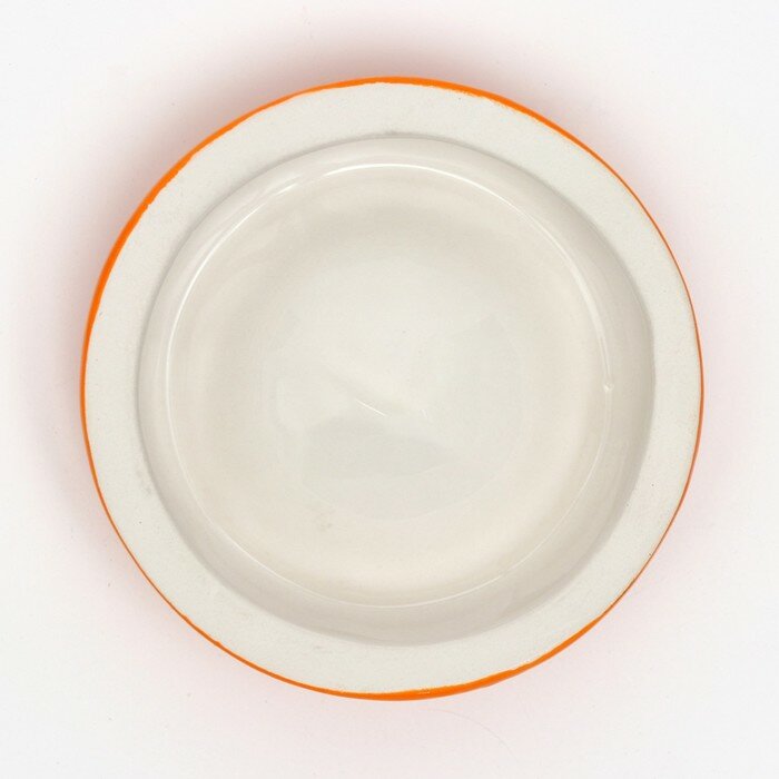 Миска керамическая для грызунов "Апельсинка" 30 мл 7,7 х 2,3 см - фотография № 4