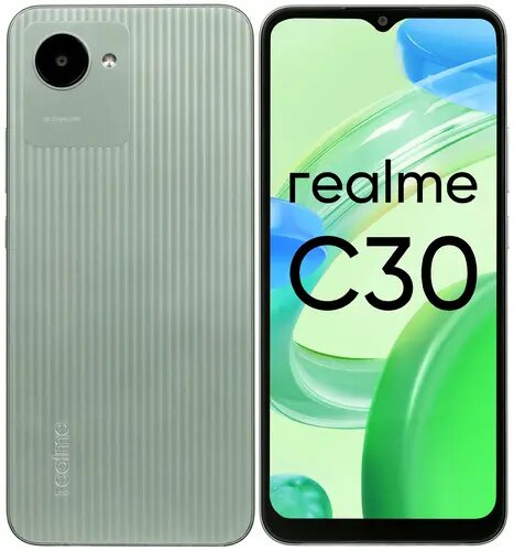 Смартфон REALME C30 4/64Gb, зеленый