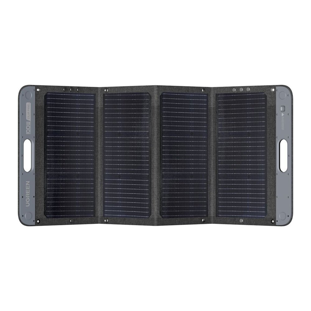 Солнечная панель портативная UGREEN SC100 (15113) Solar Panel 100 Вт темно-серая - фотография № 6