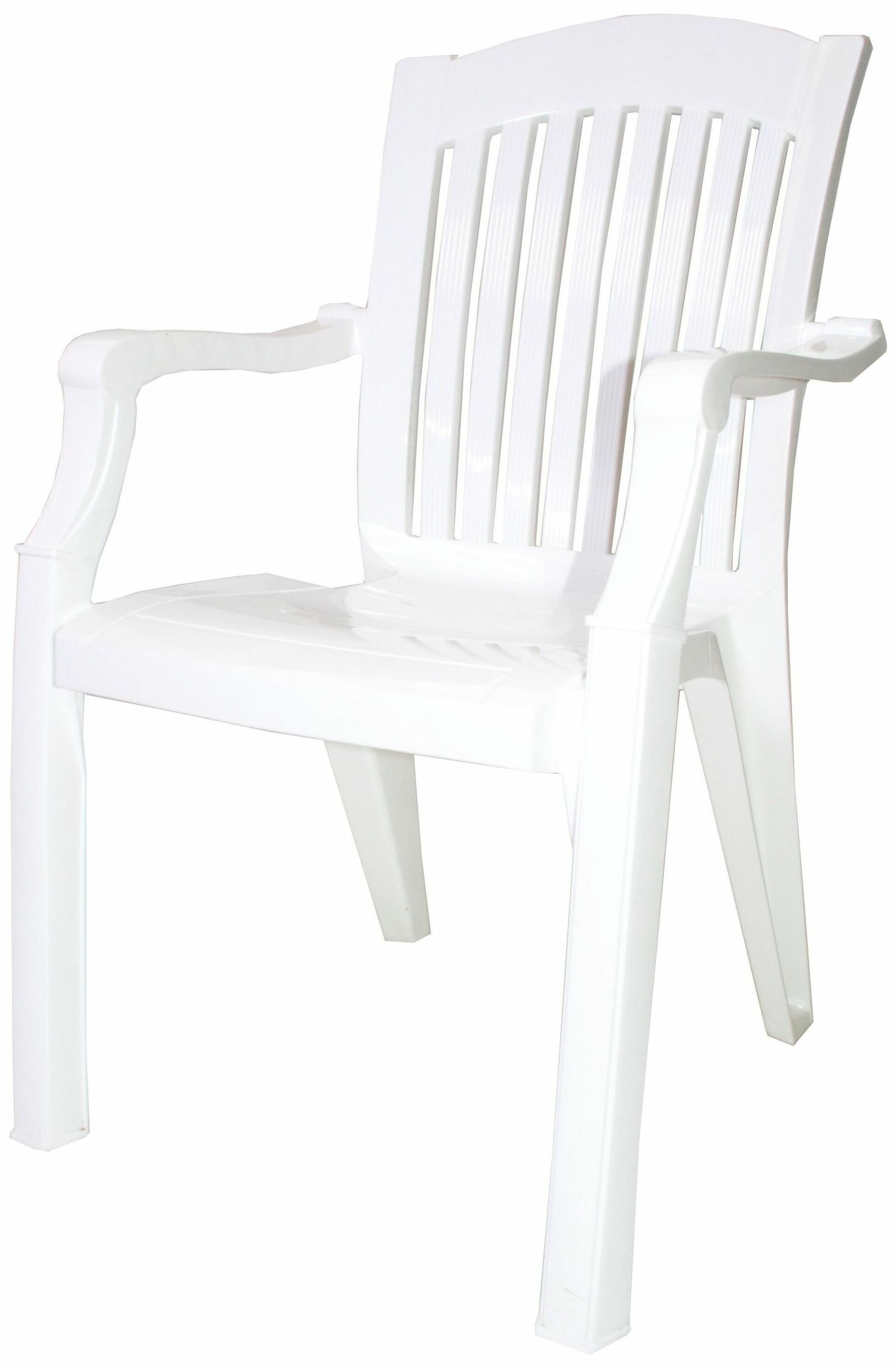 Кресло пластиковое "Премиум" зеленый Стандарт пластик - фото №2