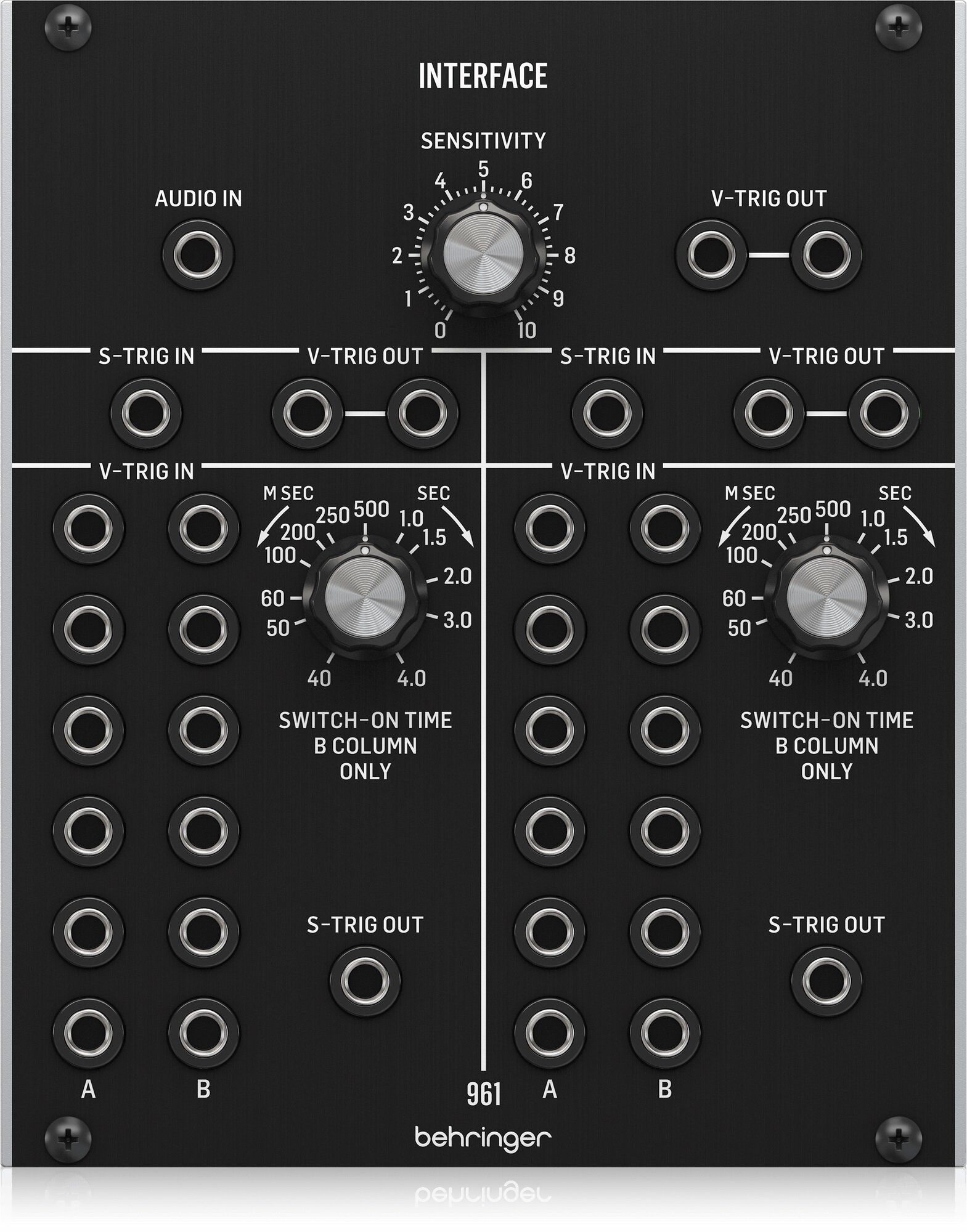 Behringer 961 Interface модуль конвертера аудиосигнала в триггерный формат Eurorack