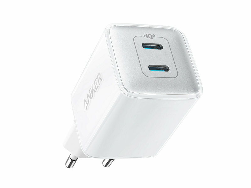 Сетевое зарядное устройство Anker PowerPort 521 Nano Pro 40 W 2xUSB-C (A2038G21) белый