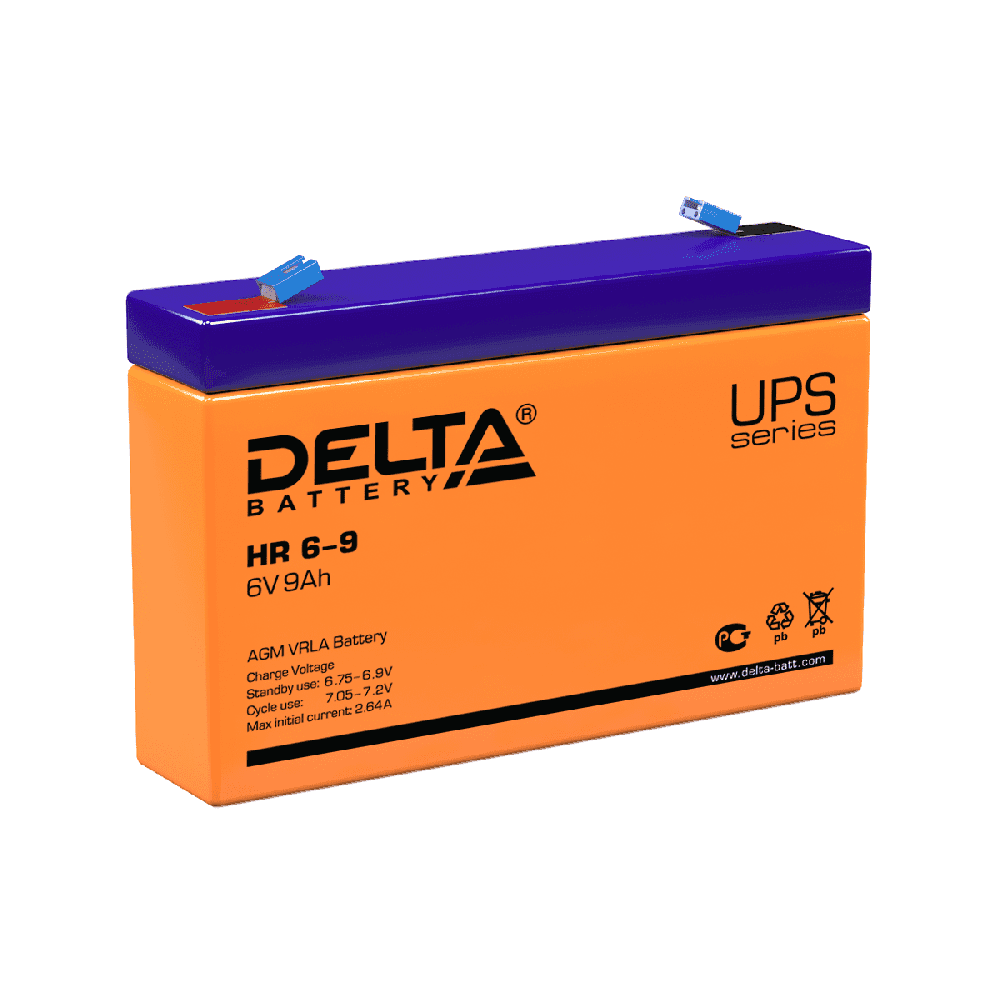 Аккумуляторная батарея DELTA BATTERY HR 6-9