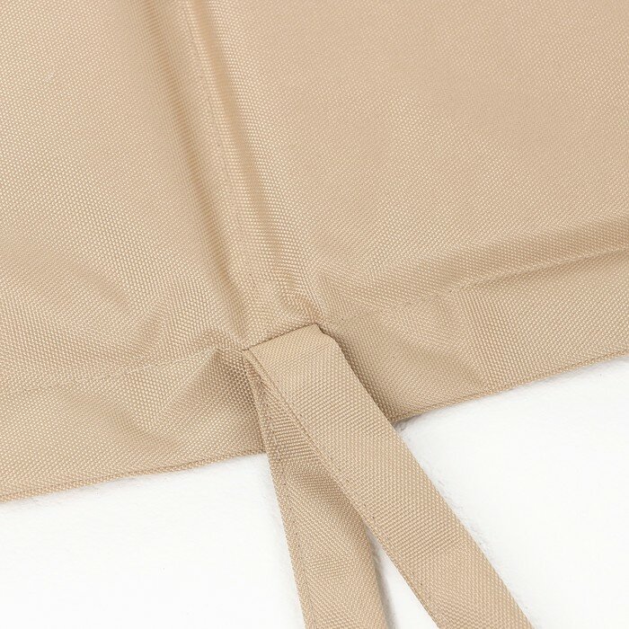 Подушка на шезлонг Этель 55х190+2 см, цвет бежевый, оксфорд с вмго, 100% полиэстер - фотография № 3