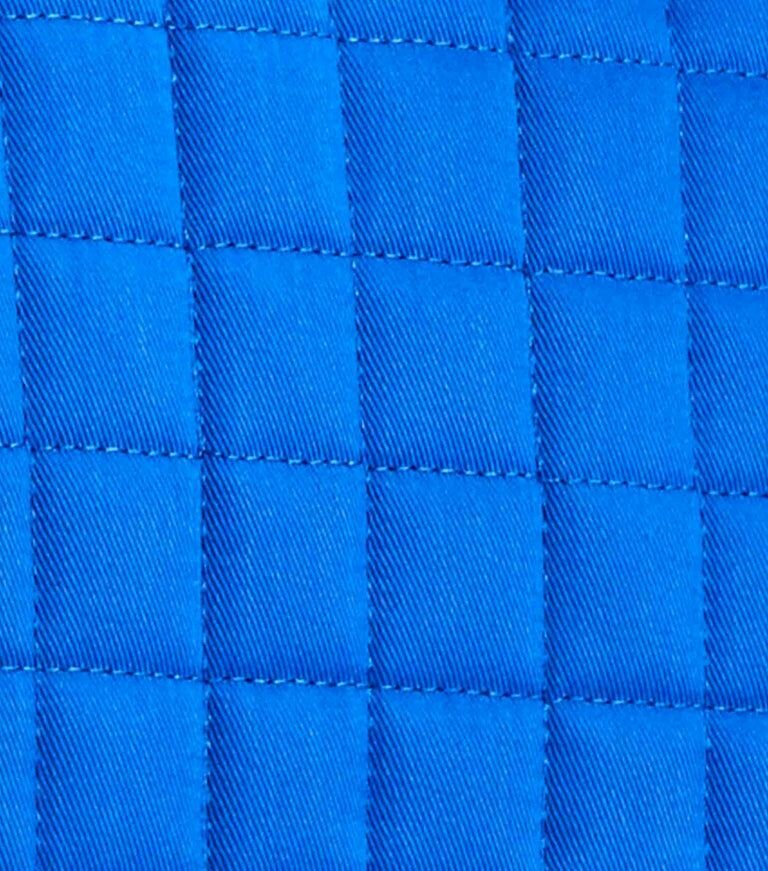 Вальтрап для лошади из мериносовой шерсти Merino Wool Saddle Pad - GP/Jump Numnah (голубой) - фотография № 4