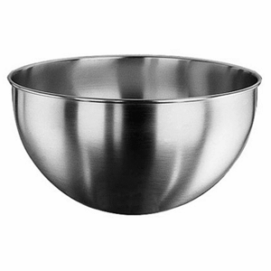 фото Миска;сталь нерж.;2,7л;D=22,H=10,5,L=24,B=24см;металлич., Paderno, QGY -