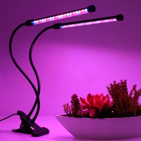 Фитолампа для растений полный спектр 2 светильника