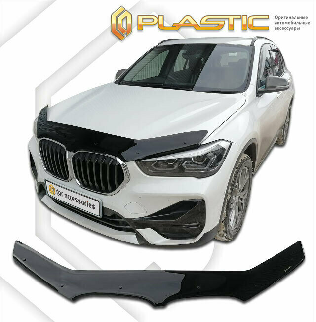 Дефлектор капота для BMW X1 2016-н. в. Classic черный