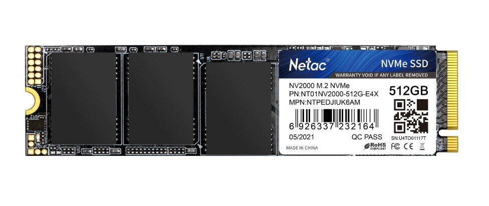 Твердотельный накопитель NETAC 512 Gb NT01NV2000-512-E4X