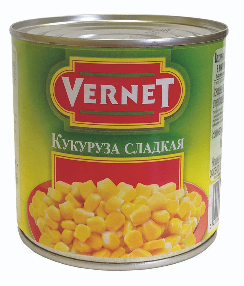 Кукуруза Vernet сладкая 340г