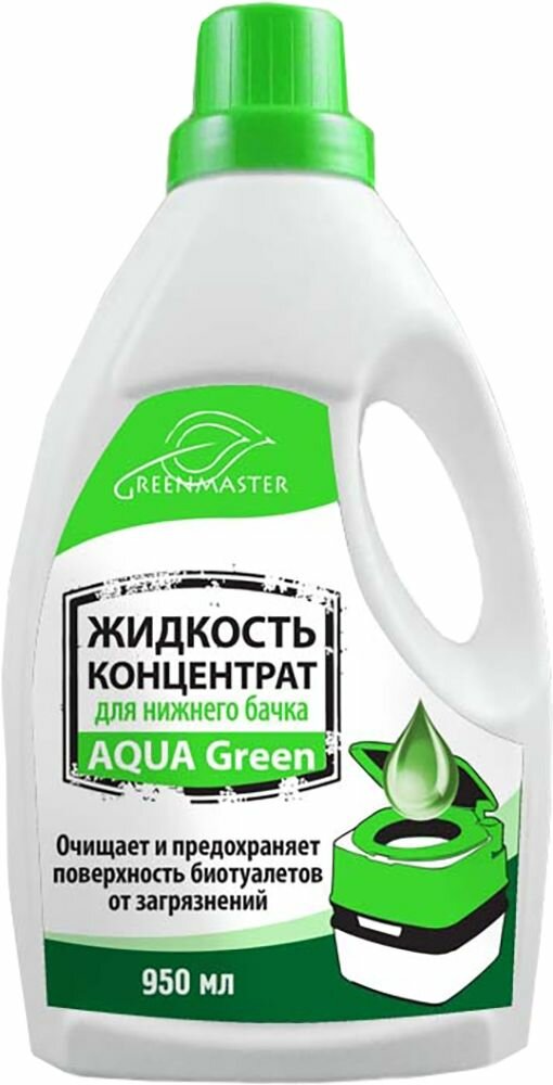 Жидкость-Концентрат для нижнего бачка GreeN 0,95 л "Green Master"