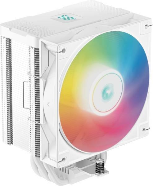 DEEPCOOL AG500 DIGITAL WH ARGB LGA1700/1200/115X/AM5/AM4 (9шт/кор, TDP 240W, PWM, ARGB Fan 120mm, 5 тепл. трубок, белый) RET