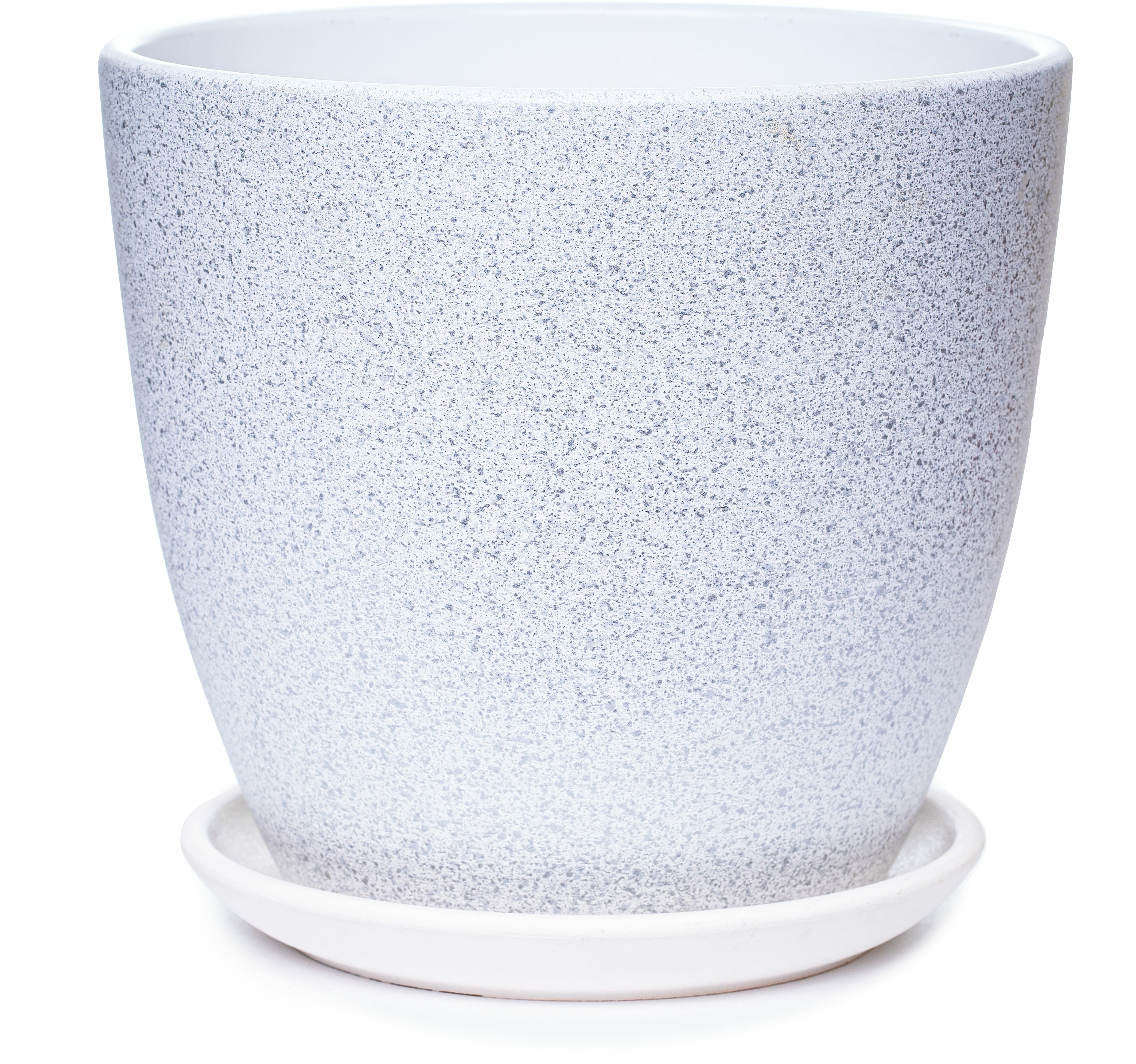 фото Горшок бетонный гранит топаз D21 H18