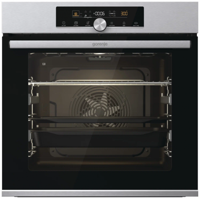 Электрический духовой шкаф Gorenje BOS6747A01X, серебристый