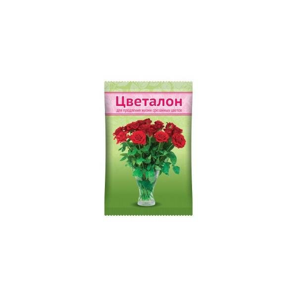 Цветалон 10мл. (на 1л.) д/продления жизни срезанных цветов, удобрение, Ваше Хозяйство (10 шт.)