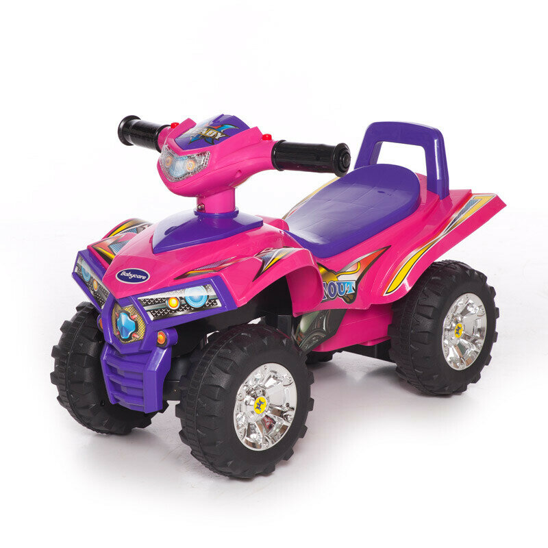 Каталка Baby Care Super ATV розовый/фиолетовый (551)