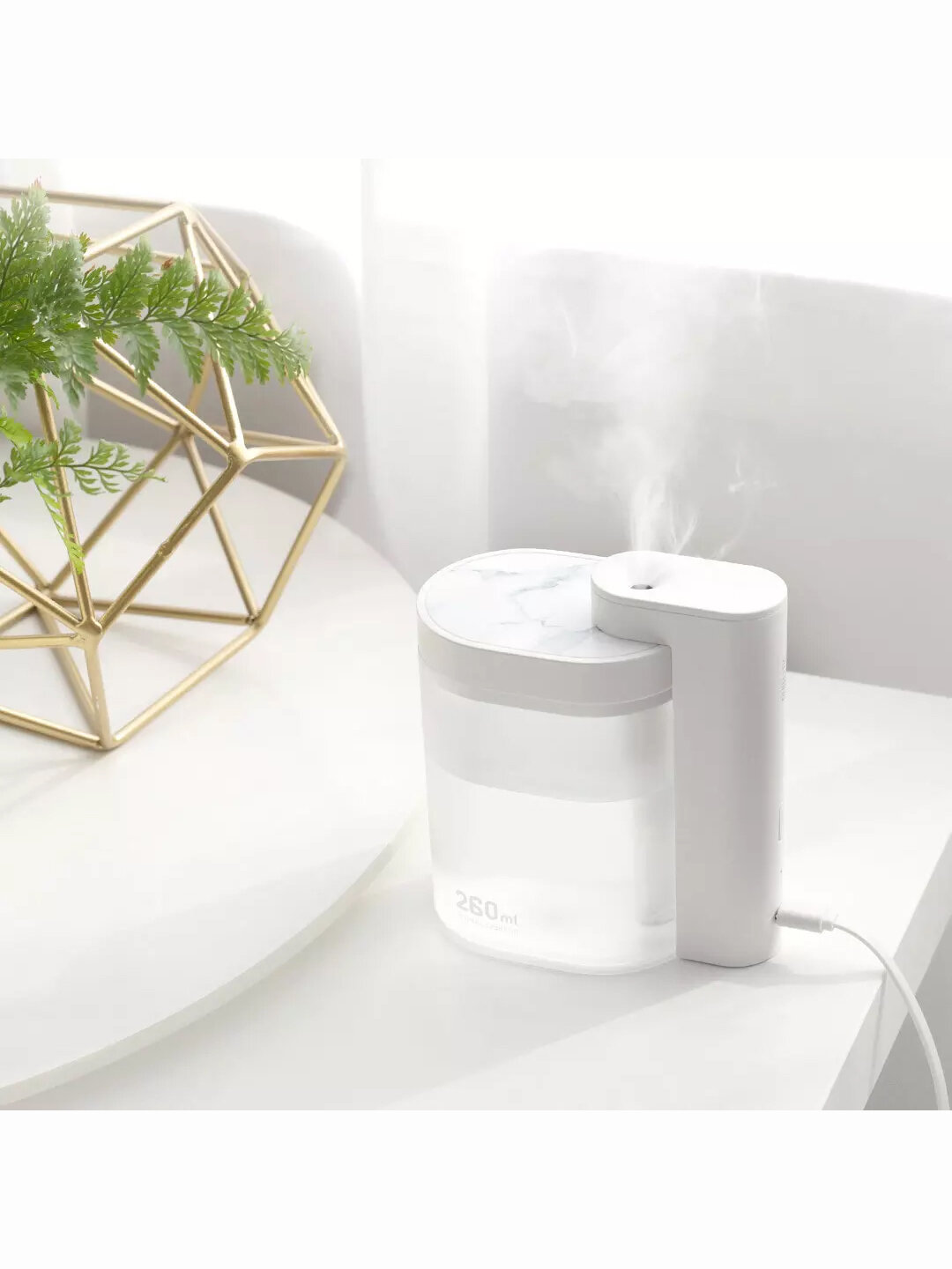 Увлажнитель воздуха Xiaomi Sothing Geometry Desktop Humidifier (DSHJ-H-002) - фото №2