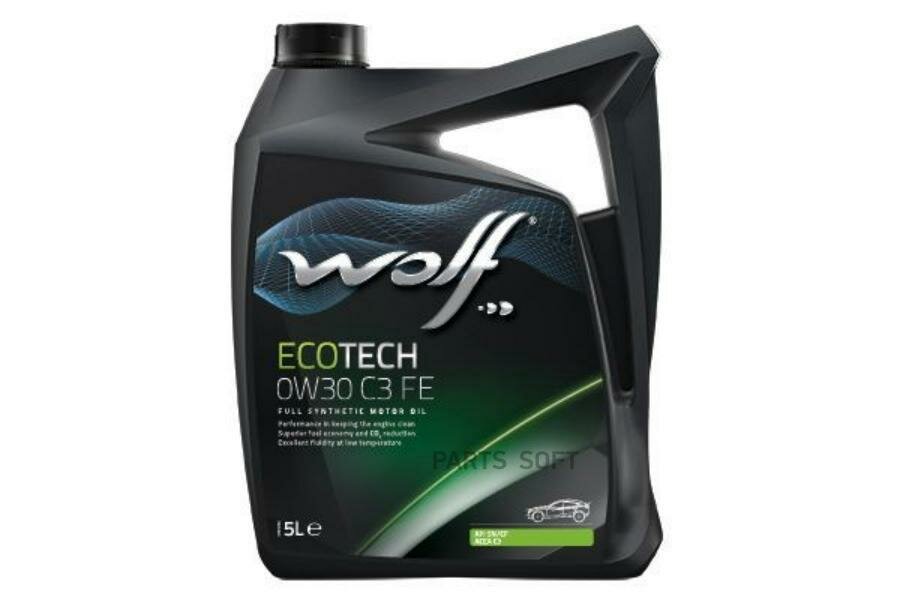 масло моторное ecotech 0w30 c3 fe 5l