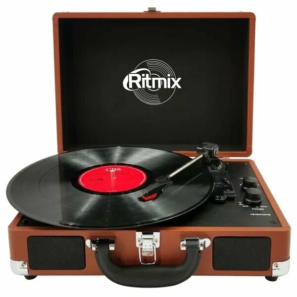 Проигрыватели винила Ritmix LP-160B Brown