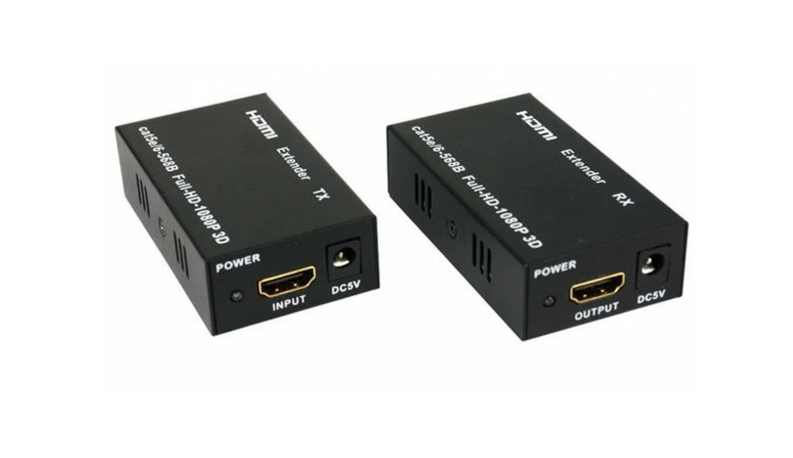 Активный удлинитель HDMI по витой паре до 60 метров CAT5E/6-568B Full HD-1080P