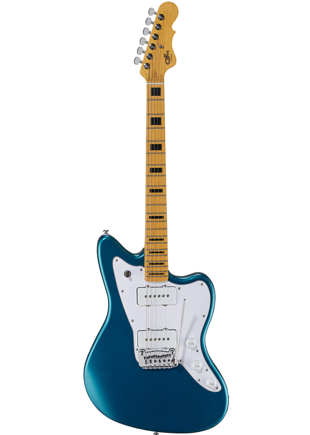 G&L Tribute Doheny Emerald Blue MP Электрогитара Jazzmaster