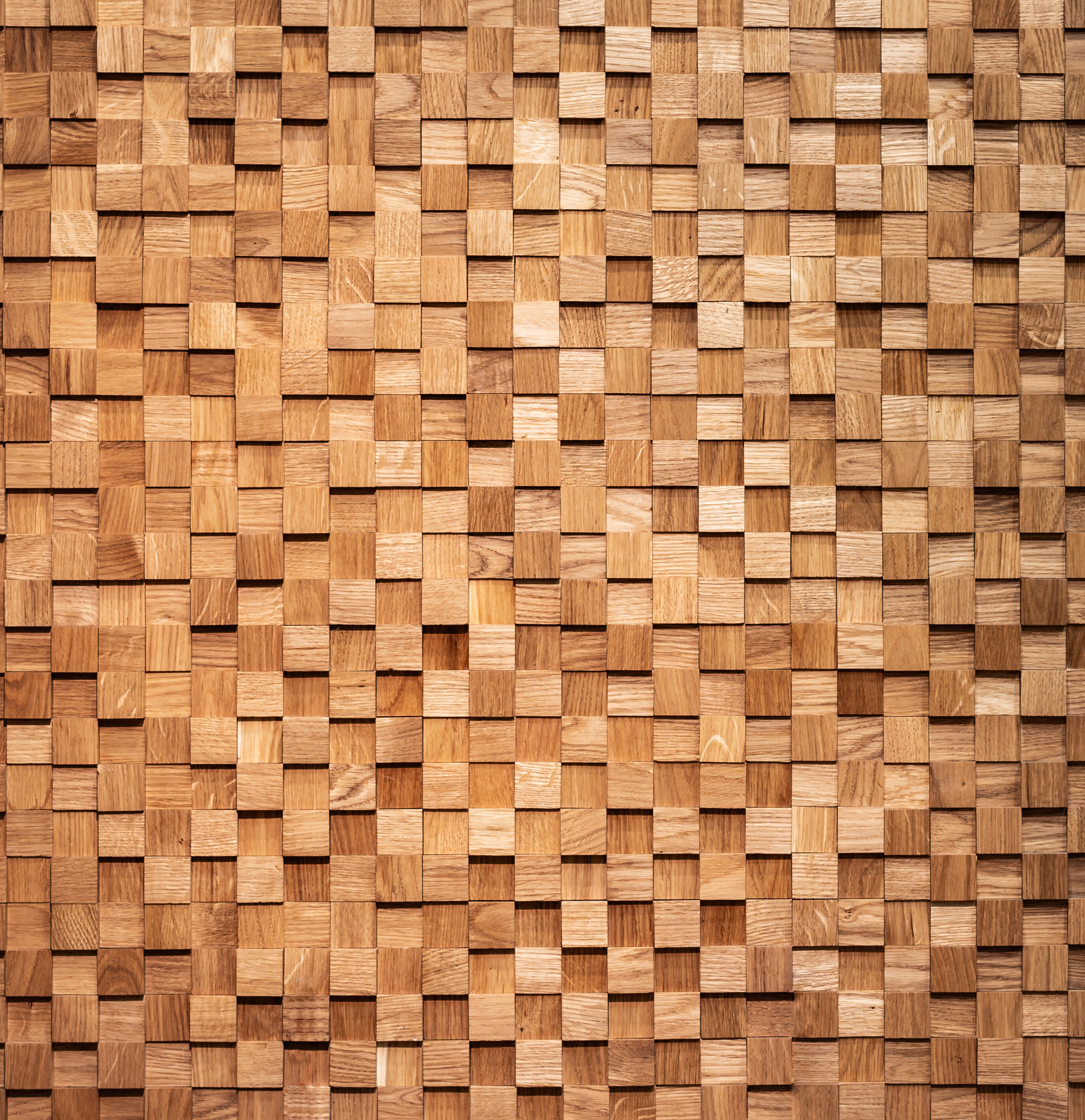 Стеновые деревянные панели 3D из дуба Студия Классик