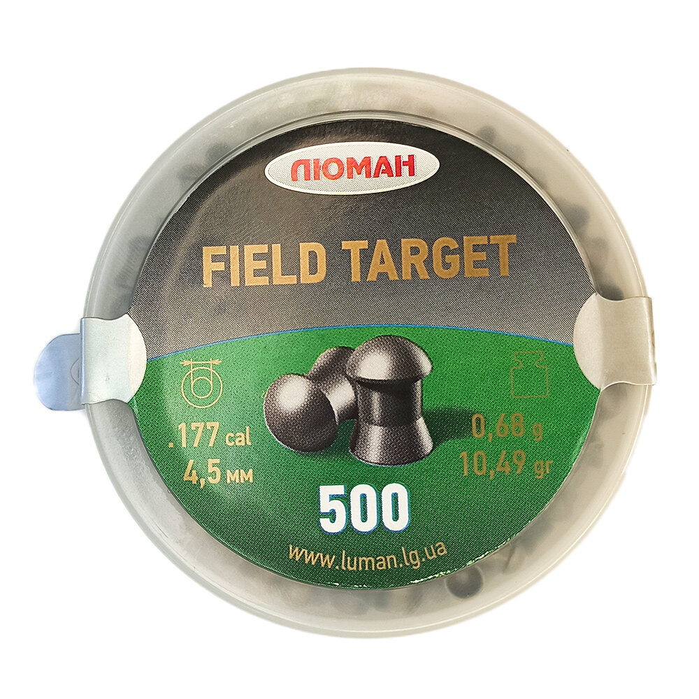 Пули Люман Field Target 4,5мм 0,68г (500шт)