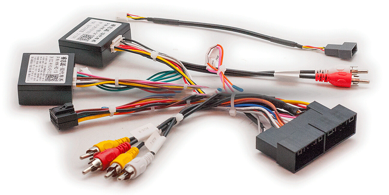 Комплект проводов для подключения к Автомагнитоле на базе Android Hyundai 2009+, Kia 2010+ 16 pin