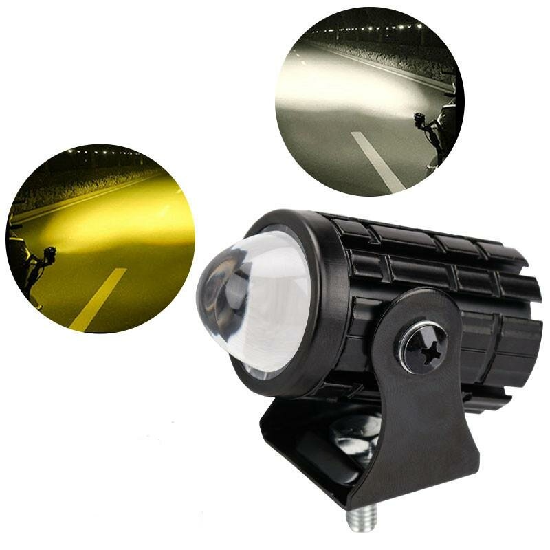 мини-светильник для вождения светодиодный объектив для проектора мотоциклетная фара