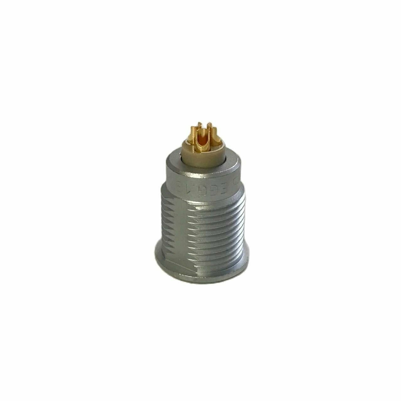 1 шт EGG.1B.303.CLL Цилиндрический разъем B-series 3-pin, Socket, 3 Contacts, 12A, 433V, IP50/IP68 - фотография № 2