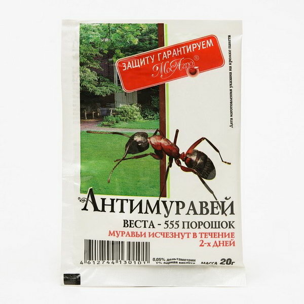 Средство для борьбы с муравьями Антимуравей, порошок, 20 г, 6 шт. - фотография № 3
