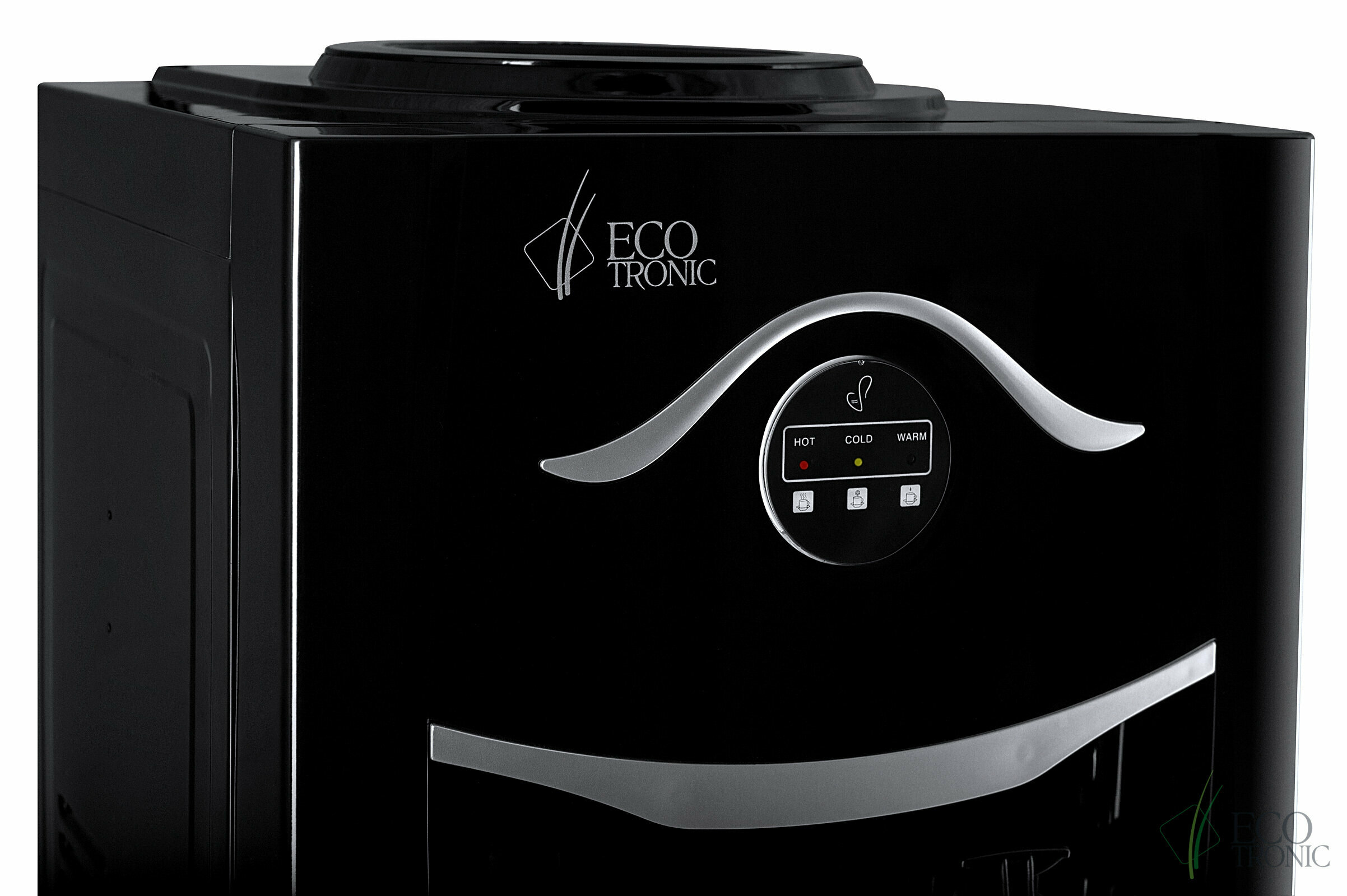Кулер для воды Ecotronic K21-LF black-silver с холодильником - фотография № 9