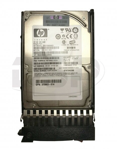 Жесткий диск HP 431954-002 72Gb SAS 2,5" HDD