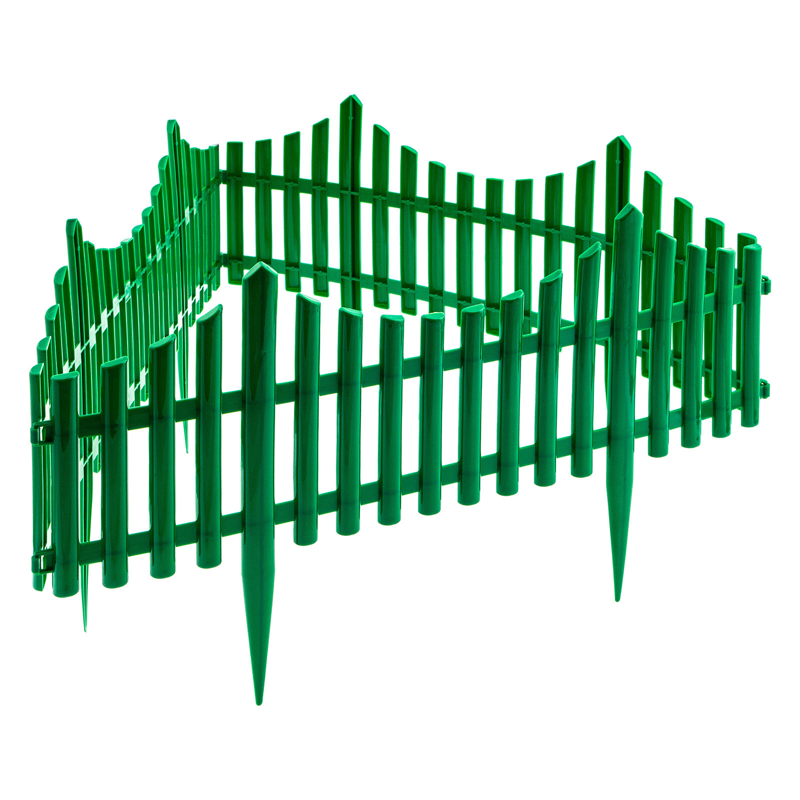 Забор декоративный "Гибкий", 24 х 300 см, зеленый, Россия, Palisad - фотография № 1