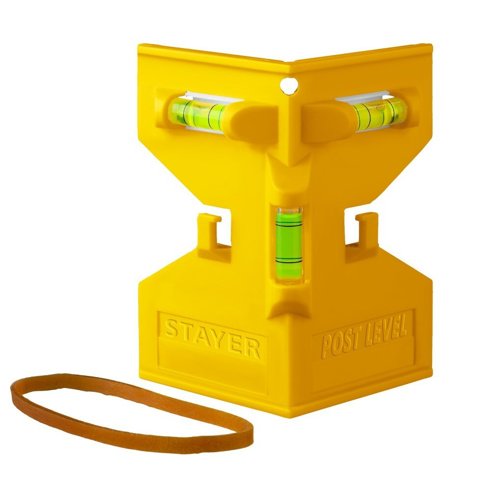 фото Уровень магнитный угловой для столбов, 1 шт. в заказе