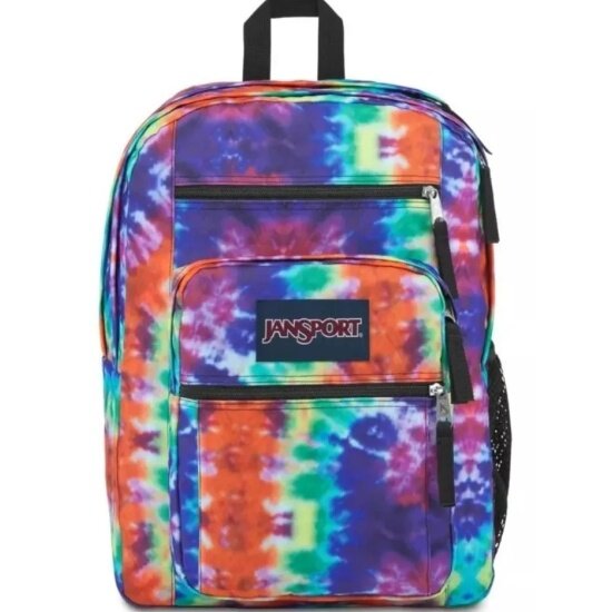 фото Рюкзак Jansport Big Student Backpack Red-Multi Hippie Day EK0A5BAHN661