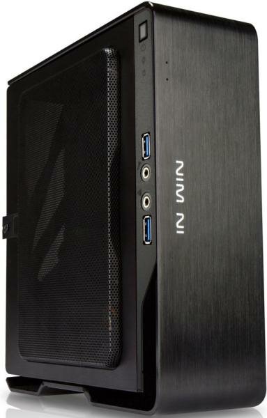 Корпус Inwin BQS696BL IP-AD150A7-2 черный 150W miniITX 2xUSB3.0 audio bott PSU