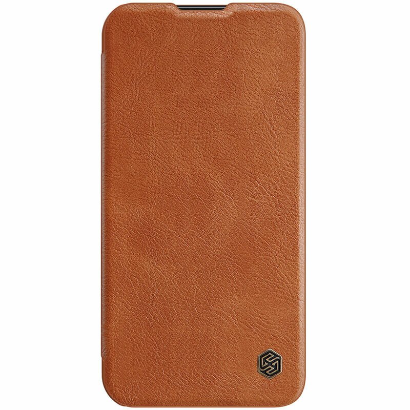 Чехол Nillkin Qin Pro Leather Case для Apple iPhone 14 Pro Brown (коричневый)