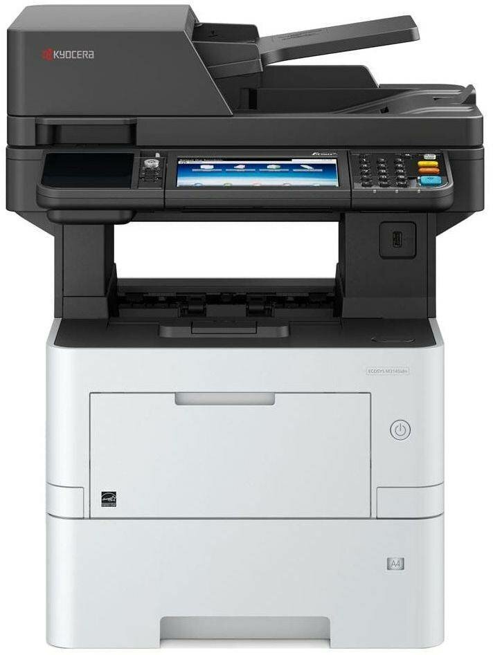 МФУ Kyocera Ecosys M3145idn белый/черный