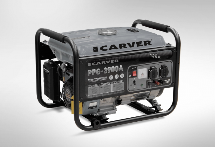 Бензиновый генератор Carver PPG-3900A (3200 Вт)
