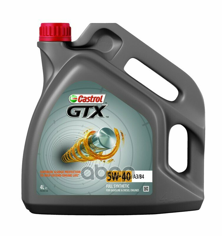 Castrol Масло Gtx 5W-40 A3/B4 4Л Sm/Cf Renault Rn 0700/0710 Vw 502.00/505.00