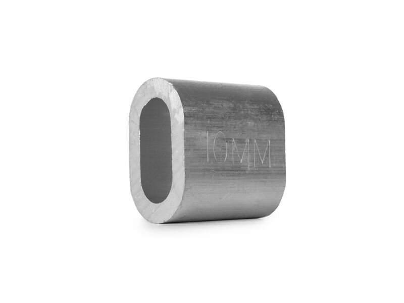 Втулка алюминиевая 10 мм TOR DIN 3093 142101