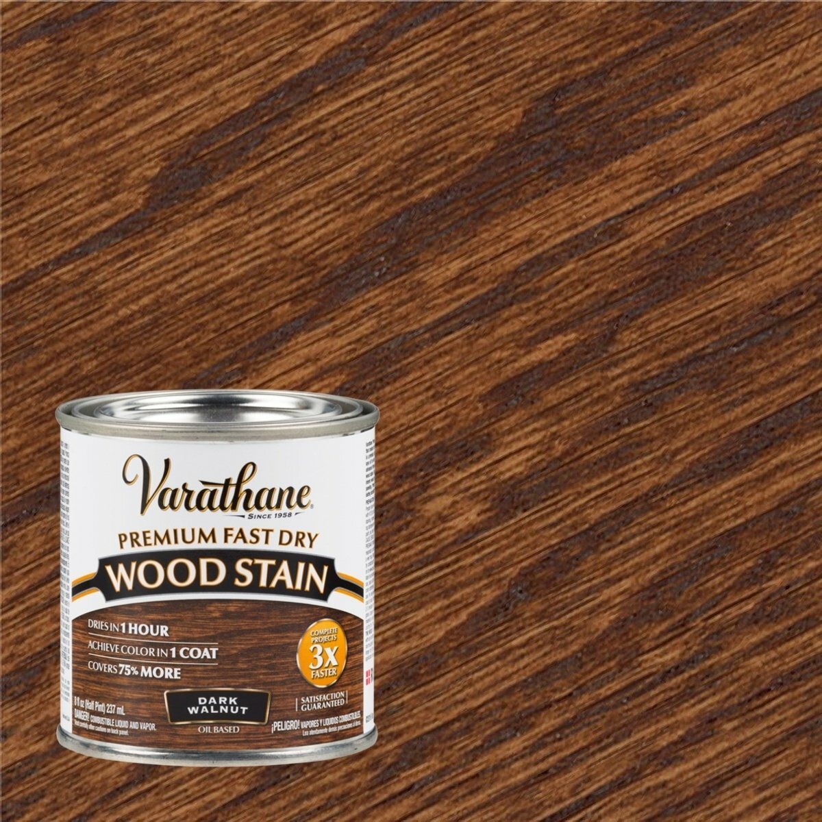 VARATHANE Fast Dry Масло быстросохнущее тонирующее, темный орех (0,236л)