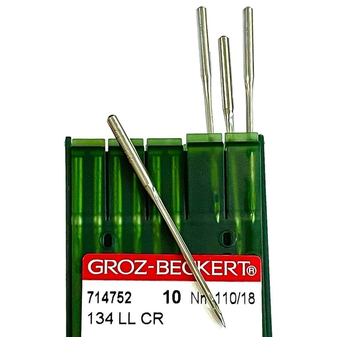 Иглы DPx5 (134) LL №110 Groz-Beckert для пошива кожи/ для промышленных швейных машин - фотография № 3