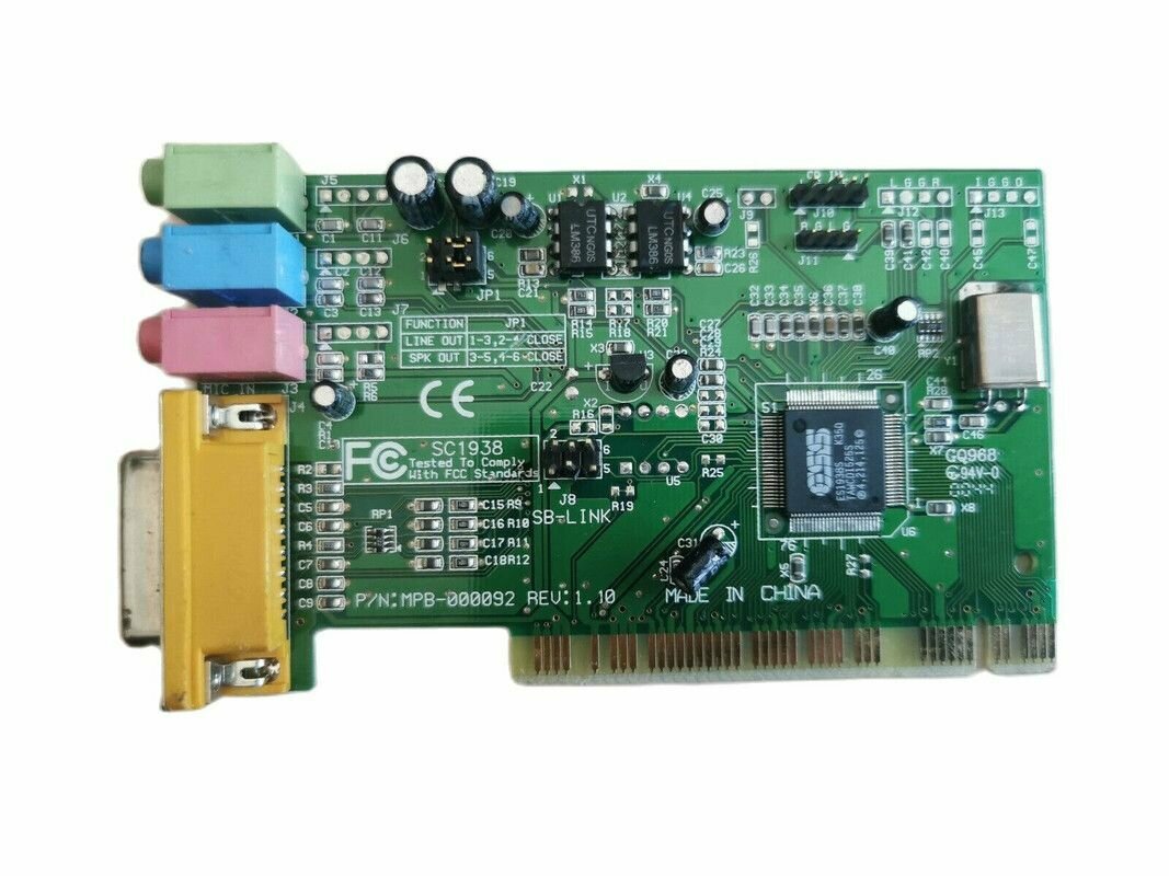 Звуковая карта ESS ES1938s (Solo-1) PCI