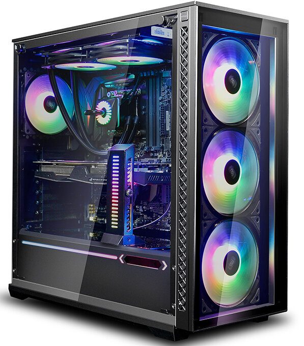 ПЭВМ OLDI Game PC 760 0801552 > Intel Core i7-13700KF 3.4GHz/Z690/DDR4-32GB 3200MHz/SSD M.2-512GB/HDD-2TB/RTX3080-10GB/1000W/Win 10 Pro