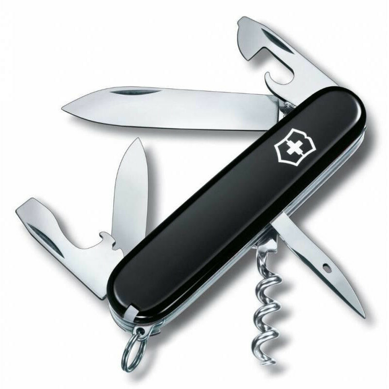 Victorinox швейцарский перочинный нож Spartan 91мм 12 функций черный (1.3603.3)